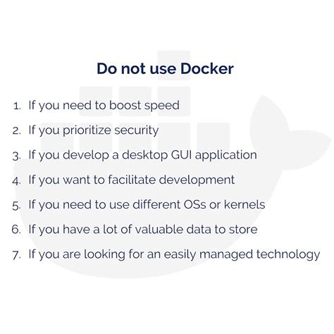 Why Not To Use Docker