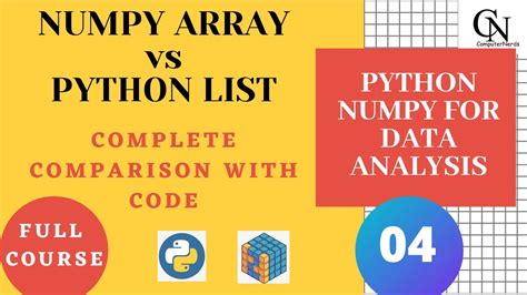 why numpy is better than list