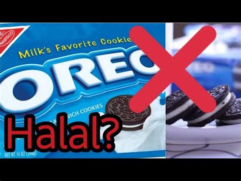 why oreo is not halal