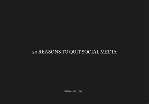 why people quit social media