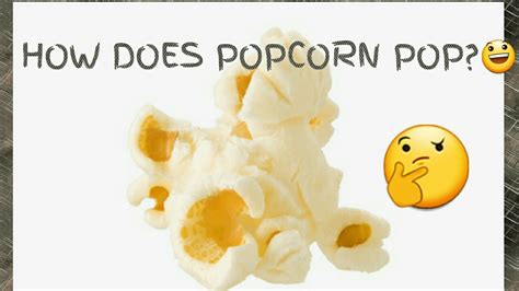 Why Popcorn Doesn T Pop