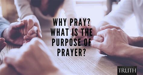 Why Pray For Someone