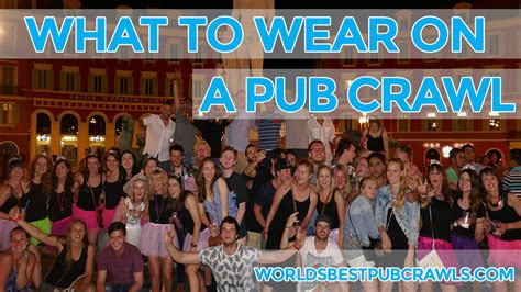 Why a pub crawl