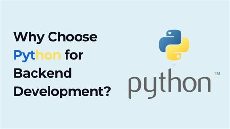 why python for backend