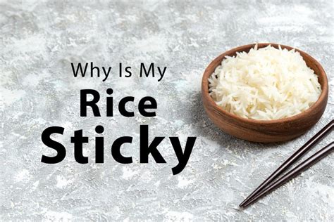 Why Rice Gets Sticky