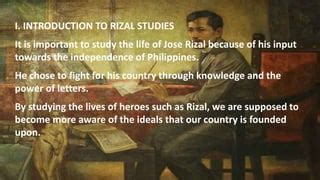 Why Rizal Is Important