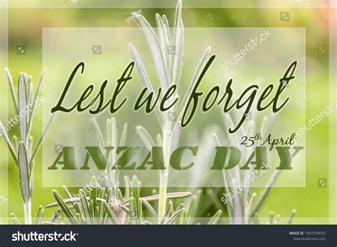 why rosemary on anzac day