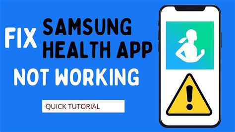 This Are Why Samsung Health App Not Working Tips And Trick