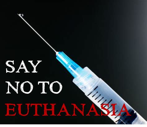 why should euthanasia not be stop