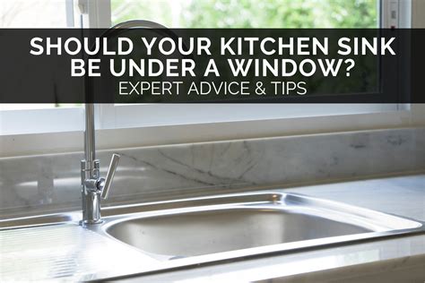 Why Sink Under Window