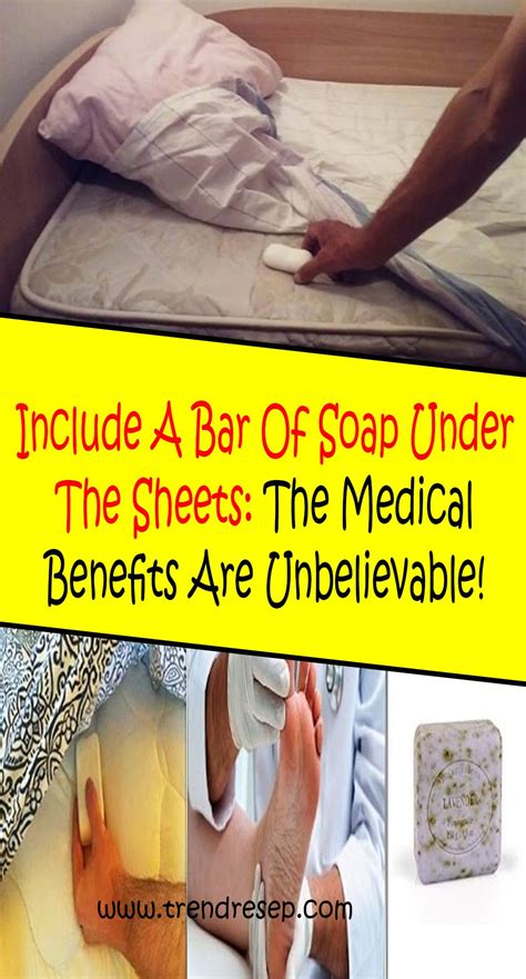 Why Sleep With Soap Under Your Sheets