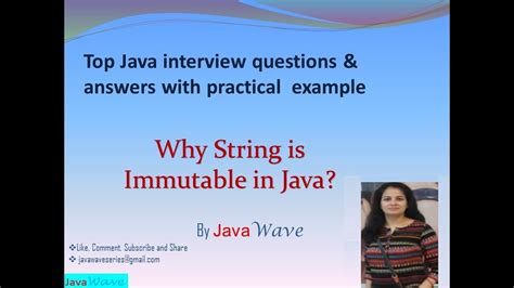 why string is immutable in java interview questions