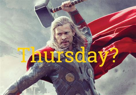 why thursday is called
