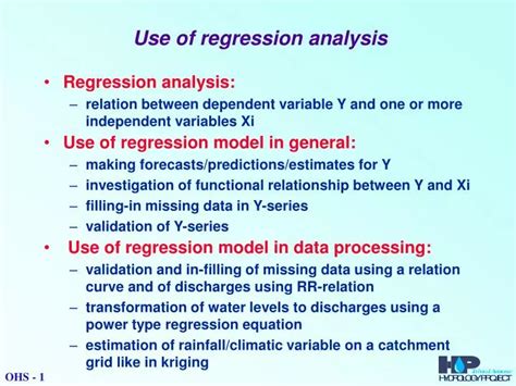 why use regression analysis in research
