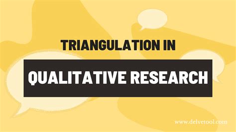 why use triangulation in qualitative research