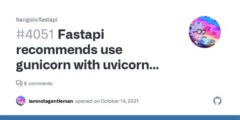why use uvicorn with fastapi