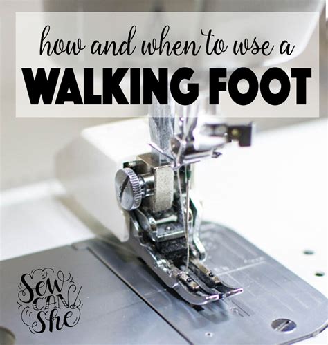 Why Use Walking Foot Sewing Machine