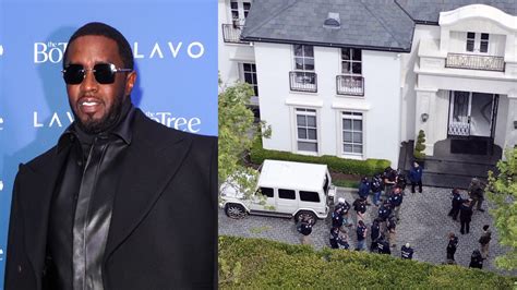 why was diddy's house raided