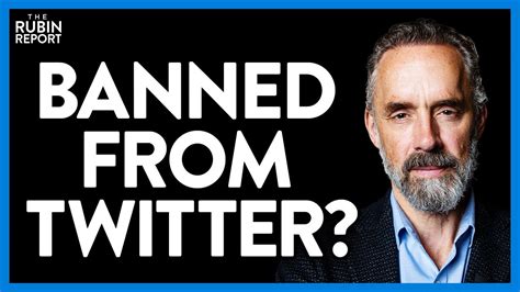 why was jordan peterson banned from twitter