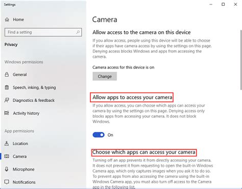 why was my camera on