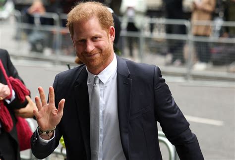 why was prince harry in court last week