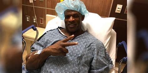why was ronnie coleman hospitalized