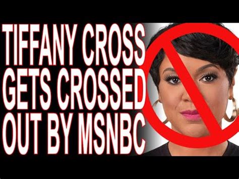 why was tiffany cross fired from msnbc