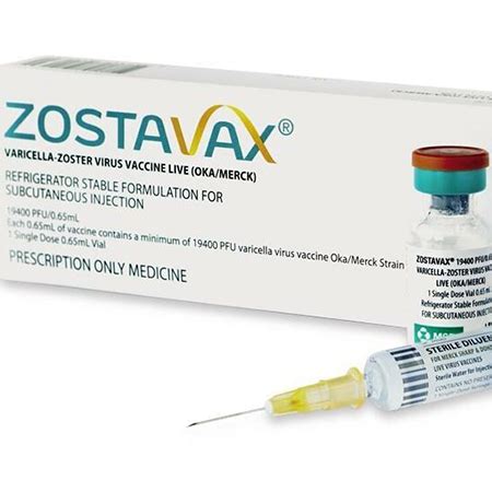 why was zostavax removed from the market