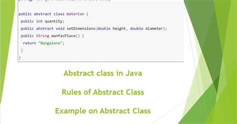 why we use abstract class in java with example