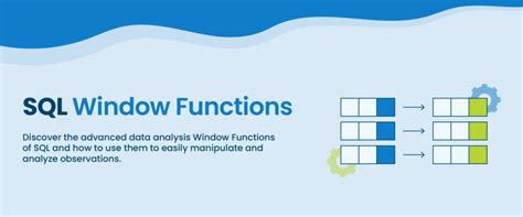 why we use window function in sql