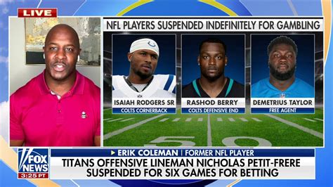 why were 3 nfl players suspended