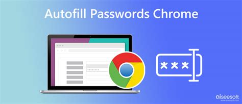 why won't chrome autofill passwords