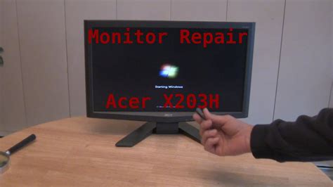 why won't my acer monitor turn on