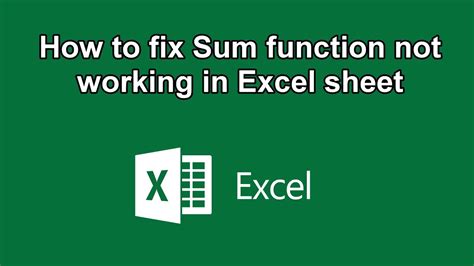 why won't my find function work in excel