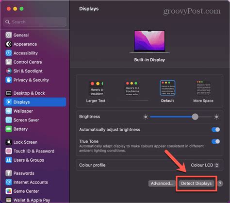 why won't my mac detect a second monitor