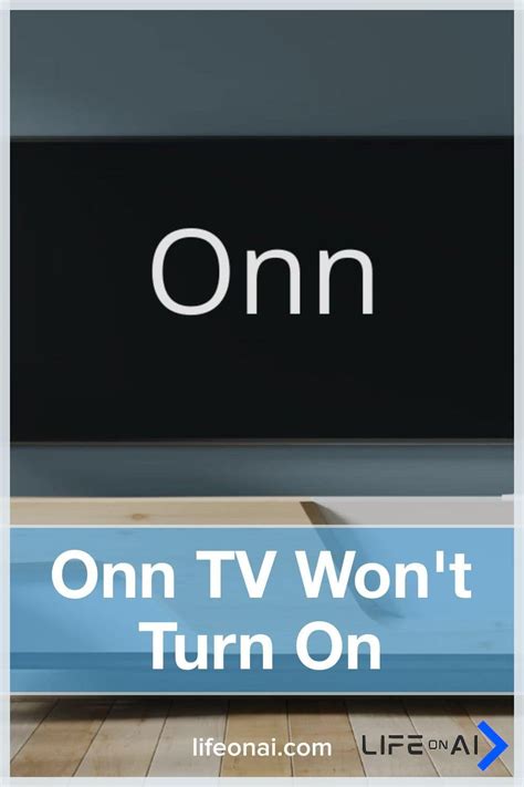 Why My Onn TV Won't Turn ON? [8 Things to Try] DeTroubles