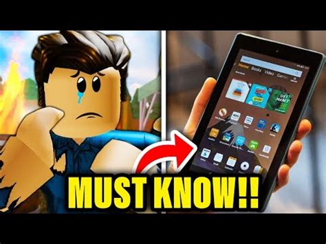 why won't roblox download on fire tablet