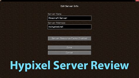 Why Won T My Hypixel Server Work