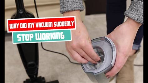 Why Would A Vacuum Stopped Working