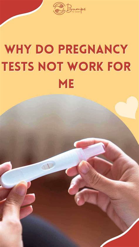 Why Would Pregnancy Test Not Work