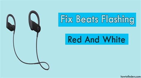 beats x flashing red and white Tech Ionos