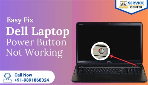 why is my laptop power button not working
