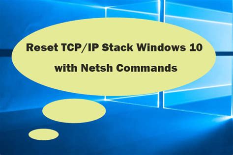 Why reset tcp ip stack?