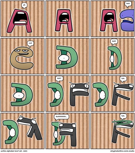 whyphabet lore comic studio