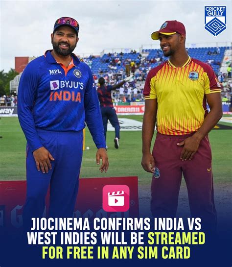 wi vs ind cricket jio cinema