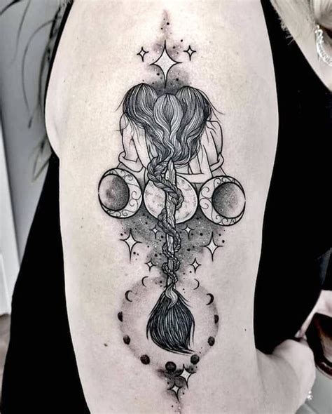 Powerful Wiccan Tattoos Designs References