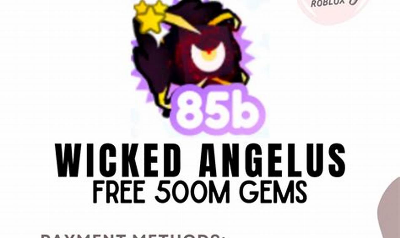 wicked angelus value gems