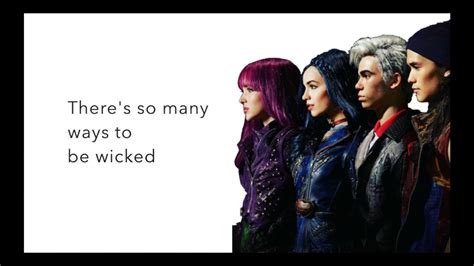 wicked lyrics descendants videos