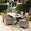 Mingle AllWeather Wicker Patio Dining Chair Set of 2 Outdoor
