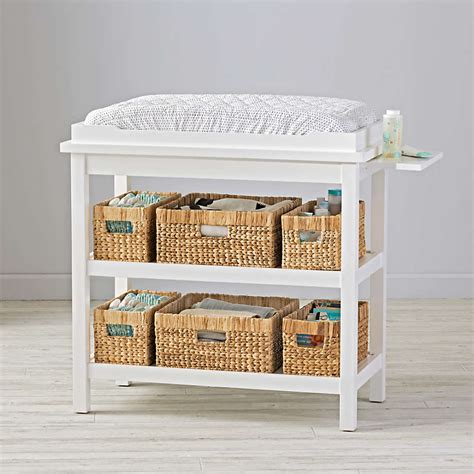 Wicker Baskets For Changing Table